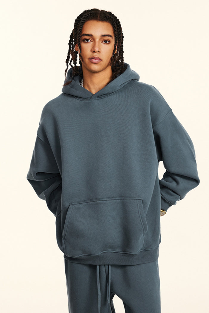 Oversize Hoodie Kapuzenpullover Sweatshirt Bequem Lang Modisch