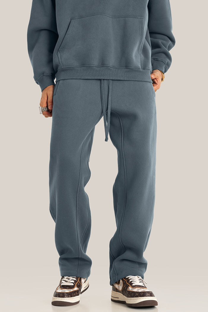 Heren Casual Fluwelen Dikke Joggingbroek