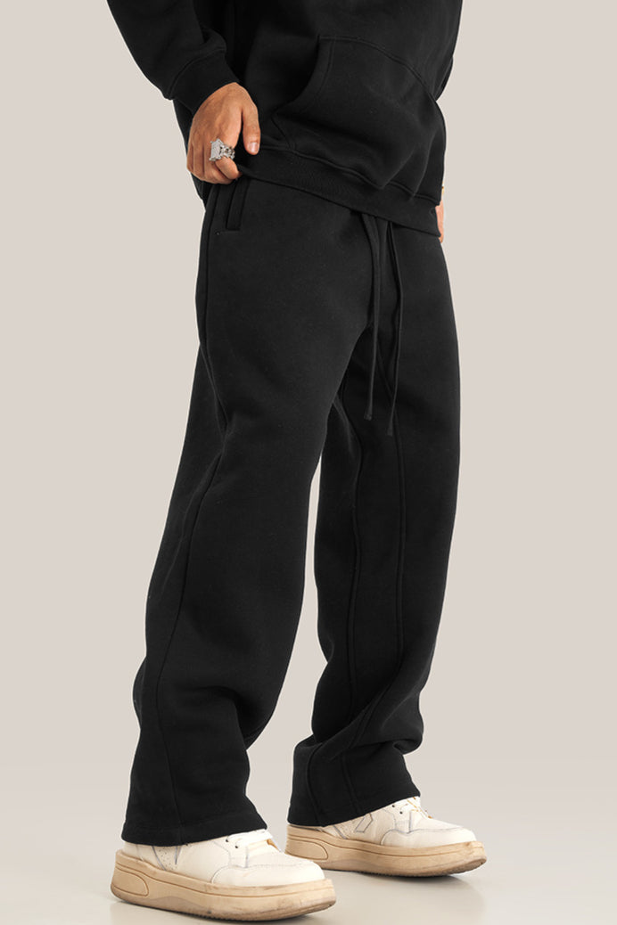 Heren Casual Fluwelen Dikke Joggingbroek