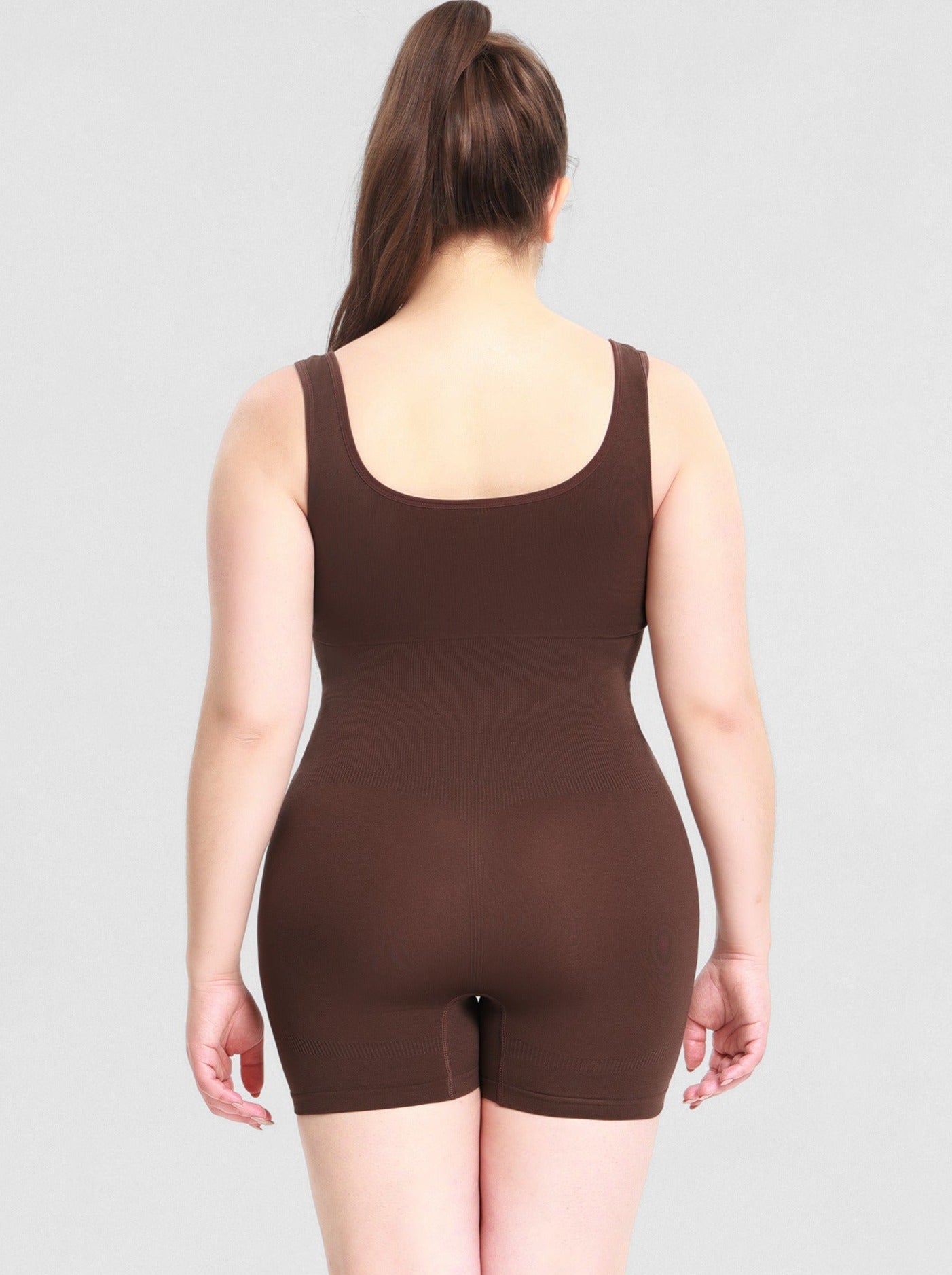 Bruin Plus Size Tummy Control Romper Bodysuit 